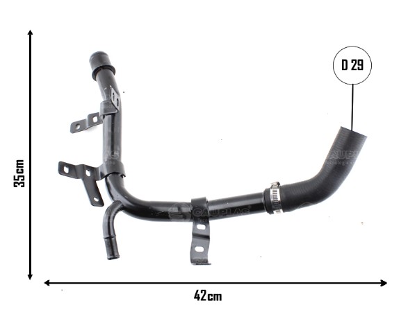 CAÑO CIRCULACION DE AGUA PEUGEOT -TU5JP- 206-207-307