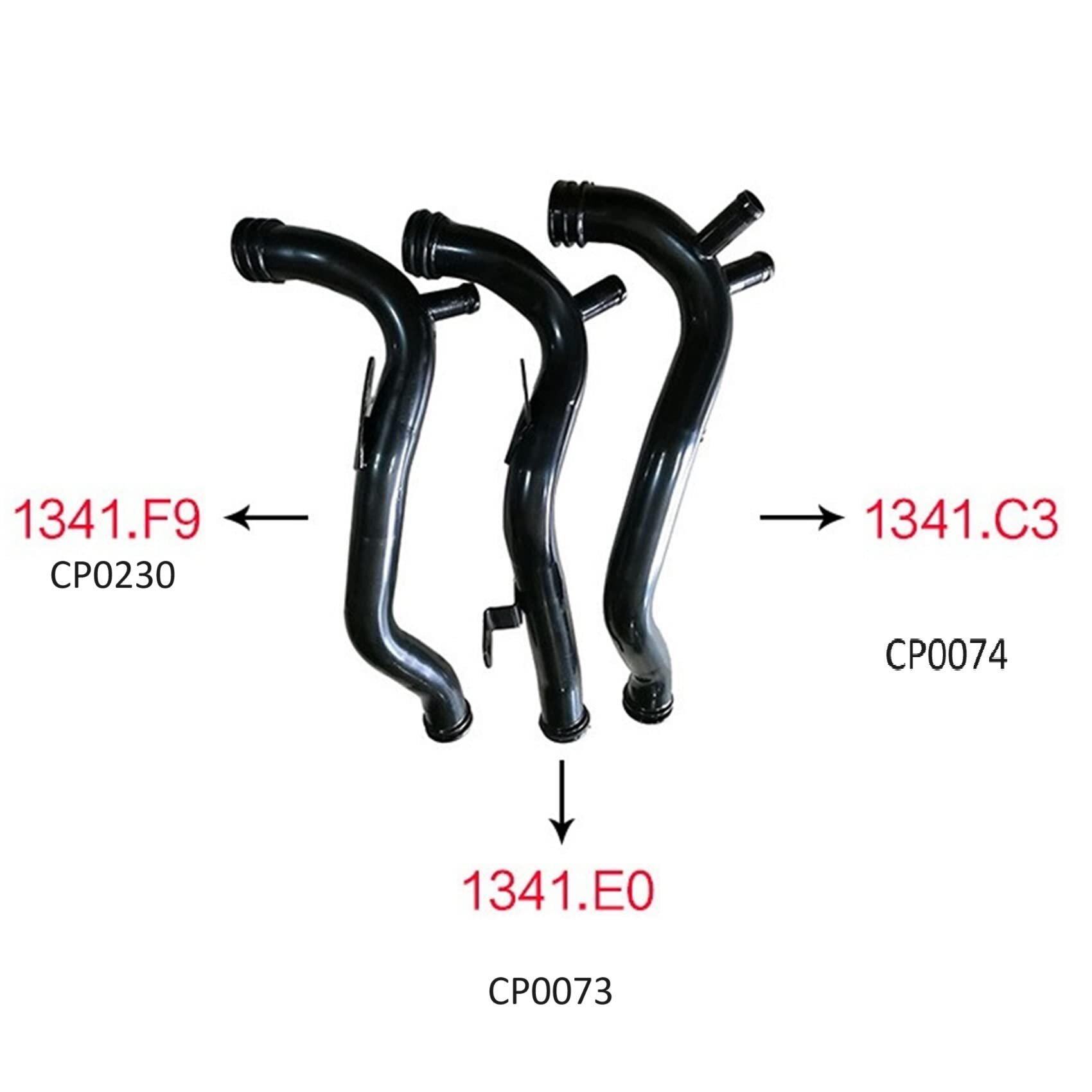 CAÑO AGUA TUBO RIGIDO PEUGEOT CITROEN 2.0 16V EW (vienen 3 modelos ojo ver foto)