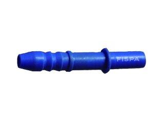 CONEXION 5/16 X 5/16 LISO - RACORD LARGO AZUL_
