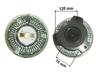 POLEA VISCOSA MERCEDES BENZ CAMION MK 1424 / MERCEDES BENZ CAMION SK 2024