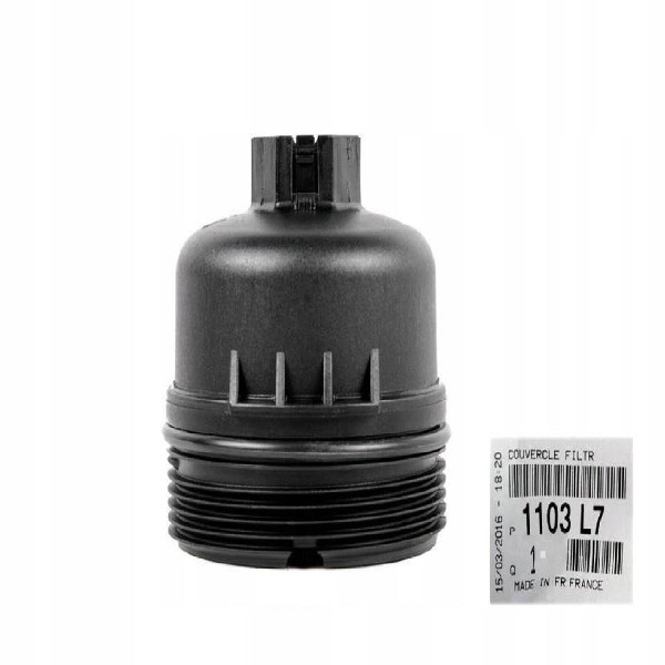 Filtro aceite unidad sellada tapa adaptable 206-207-307 (Nro oem Peugeot / Citroen